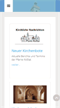 Mobile Screenshot of ev-kirche-rosstal.de