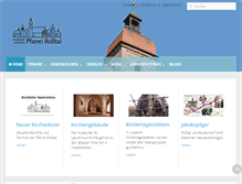 Tablet Screenshot of ev-kirche-rosstal.de